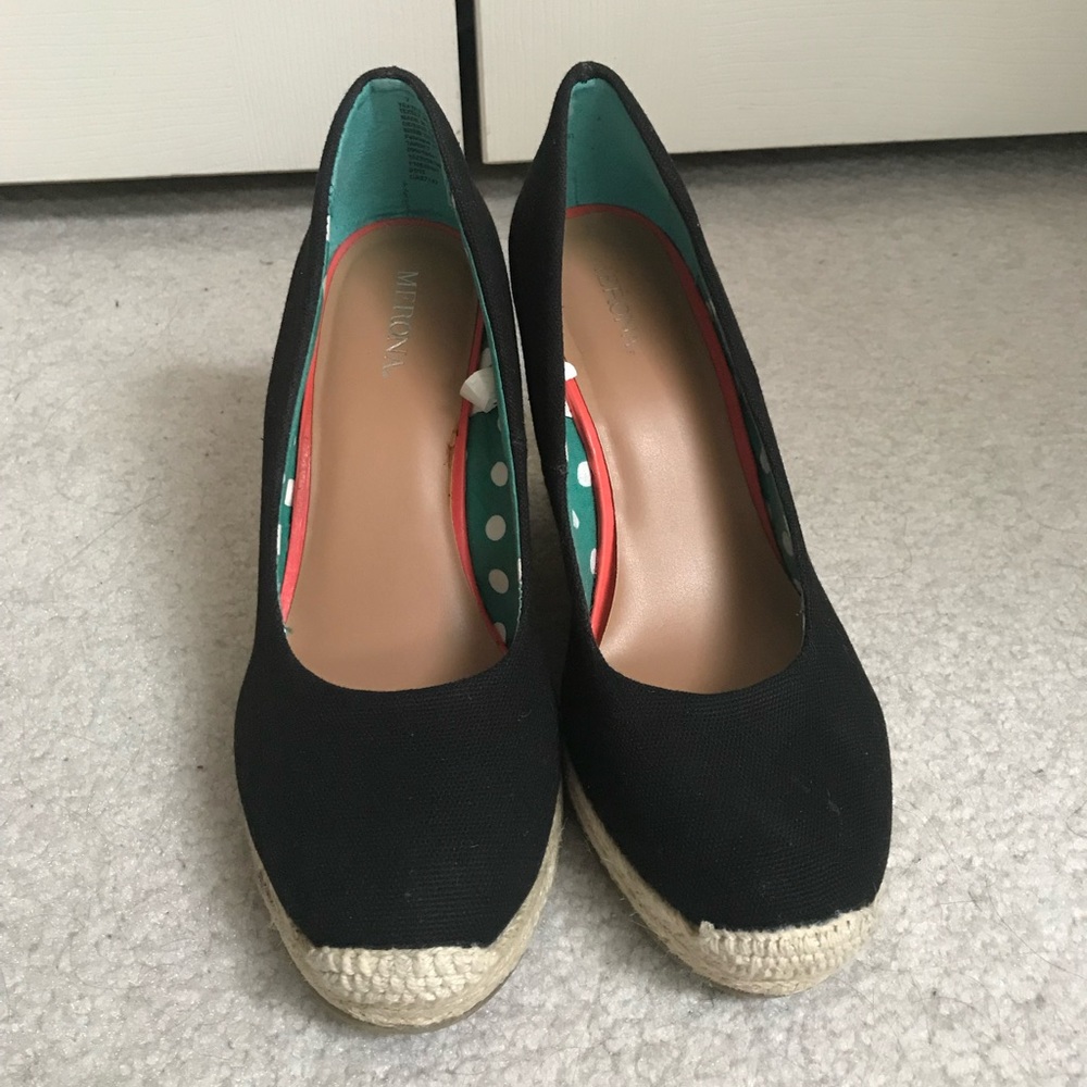 Merona espadrille wedge heels